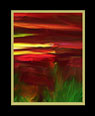 First of a series of digital oil paintings of different views of a vivid landscape thumbnail