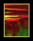 First of a series of digital oil paintings of different views of a vivid landscape thumbnail