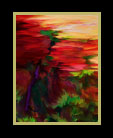 Fourth of a series of digital oil paintings of different views of a vivid landscape thumbnail