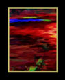 Fifth of a series of digital oil paintings of different views of a vivid landscape thumbnail