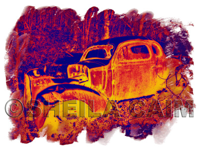 "hot" old car