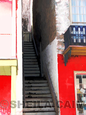 Stairs in Harpers Ferry, WV