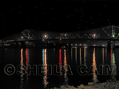 Night on the Ohio River