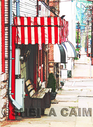 Image of picturesque street.